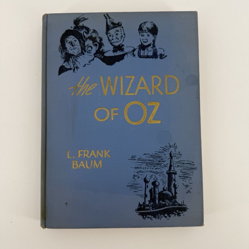 1944 The Wizard Of Oz by L. Frank Baum Hardcover Vintage Book